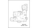 Detailed floor plan of the home's main level showcasing the layout and dimensions at 747 9Th Nw St, Hickory, NC 28601