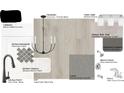 Showcasing a selection of interior design features including cabinetry, backsplash, lighting, and countertops at 12591 Forager Pl # 92, Midland, NC 28107