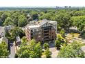 Expansive aerial view of the property showcasing surrounding landscape and community at 2312 Selwyn Ave # 502, Charlotte, NC 28207