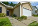 Cozy home with a two-car garage, front door, and landscaped garden at 1312 Shenandoah Cir, Rock Hill, SC 29730