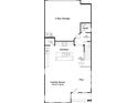 Open concept floor plan with spacious kitchen, Gathering room, and flex space at 3119 Middle St # 94, Charlotte, NC 28278