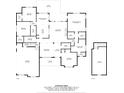Detailed floor plan showcasing the layout and dimensions of this spacious home at 170 Saint James Way, Salisbury, NC 28147