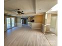 Bright living room features hardwood floors and access to outdoor patio at 417 Garret Ln, York, SC 29745