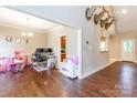 Open-concept, versatile bonus room can function as playroom or office, adjacent to the kitchen at 4203 Flint Dr, Lancaster, SC 29720