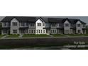 Newly constructed townhomes with neat landscaping provide modern curb appeal at 3134 Beacon Heights Rd, Indian Land, SC 29707