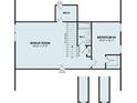 Upper-level floor plan featuring bonus room, additional bedroom, and bathroom layout at 1482 Kate Cecil Way, York, SC 29745