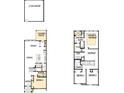 Layout shows spacious rooms, kitchen with an island and covered porch at 10202 Mamillion Dr, Huntersville, NC 28078