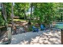 Enjoy access to the lake from your own private dock with plenty of room for relaxing and entertaining at 353 Whippoorwill Rd, Mooresville, NC 28117