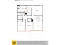 Second floor floorplan showing Primary bedroom, bath, bedrooms 2 & 3, and loft at 4457 Family Trail Dr, Indian Land, SC 29707