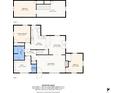 First floor plan featuring kitchen, dining, and living areas at 1920 E Nc Hwy 24/27 None, Biscoe, NC 27209