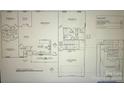 Detailed first and second floor plan showing the layout of this modern home and garage at 1678 Sharon Ln # 12, Lancaster, SC 28720