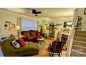 Welcoming living room featuring natural light and hardwood floors at 311 Wilkes Place Dr, Fort Mill, SC 29715