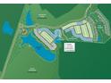 Site map of Griffith Lakes community with sections for Townes, Headwaters, North Waterside, and future development at 5337 Mint Harbor Way # 0302, Charlotte, NC 28269