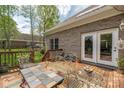 Outdoor back deck featuring outdoor seating with access to the house at 233 Highland Forest Dr, Clover, SC 29710
