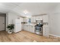 Modern kitchen featuring stainless steel appliances and stylish cabinetry at 1354 Springwood Ln, Rock Hill, SC 29730