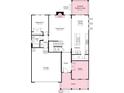 Detailed floor plan showcasing the layout of the first floor, including bedrooms and common areas at 180 Glenn Dr, Mooresville, NC 28115