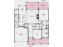 First floor floorplan featuring a spacious kitchen, gathering room, owner's suite, and sunroom at 150 Nicholson Ln, Mooresville, NC 28115