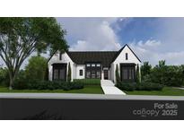 Craftsman style home with black accents and landscaping at 419 South St # 32, Davidson, NC 28036