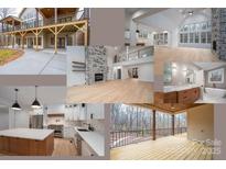 Real estate photo collage shows property features including kitchen, bathroom, living room, and exterior at 6630 Vesuvius Furnace Rd # 1, Denver, NC 28037