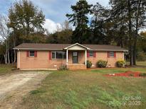 Brick ranch house with a spacious yard at 925 Rock Grove Church Rd, Salisbury, NC 28146