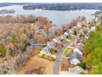 Aerial view of house and neighborhood, showcasing waterfront access and desirable location at 1345 Shimmer Light Cir, Rock Hill, SC 29732