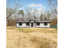 Newly renovated single-story home with a modern farmhouse exterior at 375 Woodwedge Cir, Salisbury, NC 28144