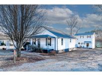 Charming white house with a front porch and large backyard at 320 Brown Rd, China Grove, NC 28023