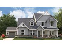 Gray two-story house with white accents and a two-car garage at 5053 Townsend Rd, Lancaster, SC 29720