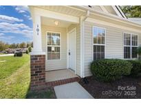 Inviting front entrance of charming home with brick accents at 101 Bungalow Dr, Rock Hill, SC 29732