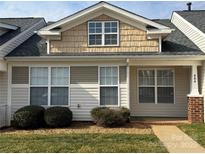 Inviting exterior of charming townhome with landscaping at 484 Lexie Ln, Rock Hill, SC 29732
