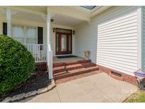 Brick front porch welcomes you to this charming one-story home at 3624 Ramsey Rd, Sharon, SC 29742