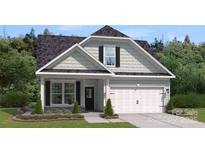 Two-story craftsman style home with gray siding and a two-car garage at 8348 Acadia Pkwy, Sherrills Ford, NC 28673