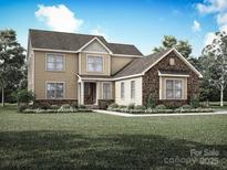 Two-story house with stone accents and landscaping at 2057 Fordhill St, Rock Hill, SC 29732