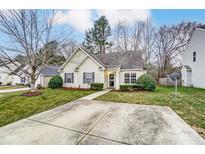 Charming single-story home featuring a well-maintained lawn and a concrete driveway at 830 Wilcrest Ct, York, SC 29745