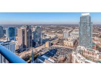 Breathtaking city view from a high-rise building, showcasing the skyline and cityscape at 210 N Church St # 3606, Charlotte, NC 28202
