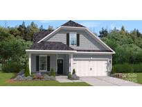 Charming new construction with a welcoming facade and a two-car garage at 4023 Vista Pine Dr, Charlotte, NC 28215