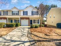 Charming townhome with well-manicured landscaping and a welcoming entrance, perfect for suburban living at 246 Tail Race Ln, Fort Mill, SC 29715