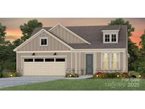 Charming craftsman-style home with a two-car garage, manicured lawn, and inviting front porch at 4775 Formation Dr # 99, Lancaster, SC 29720