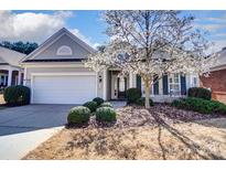 Charming home featuring a well-maintained yard and blooming tree in a peaceful setting at 41108 Calla Lily St, Fort Mill, SC 29707