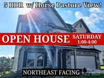 Northeast-facing, two-story home with a horse pasture view and open house on Saturday from 1:00-4:00 at 4253 Stream Dale Nw Cir, Concord, NC 28027