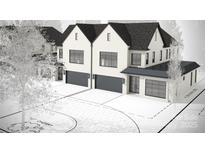 Rendering of a new construction home with a two-car garage and a neutral color scheme at 3200 Providence Rd # 1B, Charlotte, NC 28211