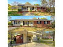 Charming single-story home featuring a mix of brick and siding, complemented by well-maintained landscaping at 2020 Parkdale Ave, Gastonia, NC 28052
