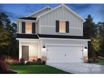 Charming two-story home with a two-car garage and beautifully landscaped front yard at 3004 Summit Oaks Rd, Charlotte, NC 28269