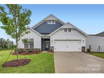 Charming single-Gathering home featuring a two-car garage, well-manicured lawn, and beautiful landscaping at 8442 Norman Forest Rd, Lancaster, SC 29720