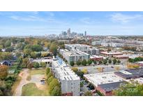Desirable aerial view of 2338 Yadkin Ave and surrounding cityscape in Charlotte, NC at 2338 Yadkin Ave # 101, Charlotte, NC 28205