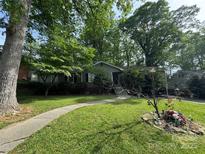 Charming home featuring a well-manicured lawn and inviting walkway at 616 E Oakwood Ave, Albemarle, NC 28001