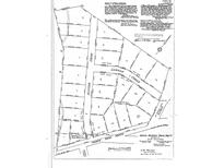Detailed plot map showcasing property lines, dimensions, and street access in Sardis Beverly Park at 7949 Ritter Dr, Charlotte, NC 28270