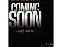 New listing announcement with 'Coming Soon' over a dark brick wall background at 7225 Landsford Rd, Monroe, NC 28112
