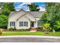 Charming home featuring a landscaped front yard and inviting curb appeal, perfect for suburban living at 2132 Cubla Ct, Rock Hill, SC 29732