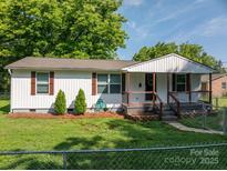Charming single story home featuring a covered front porch and neatly maintained lawn at 1212 Frank Ext, Rock Hill, SC 29730